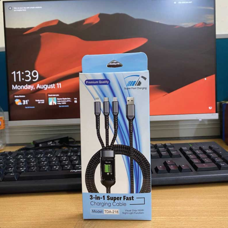 3-IN-1 Super Fast Charging Cable - Image 4